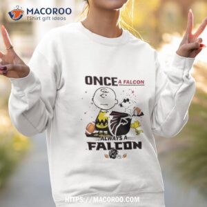 Atlanta Falcons And Charlie Brown Once A Falcons Always A Falcons Sweatshirt 2