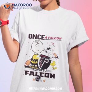 Atlanta Falcons And Charlie Brown Once A Falcons Always A Falcons T Shirt