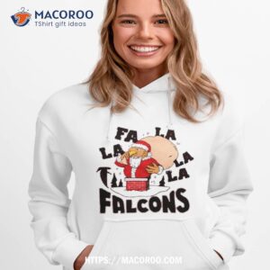 Atlanta Falcons Santa Christmas Hoodie 1