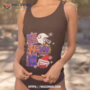 Auburn Tigers Ncaa Ho Ho Ho Christmas 2023 T Shirt