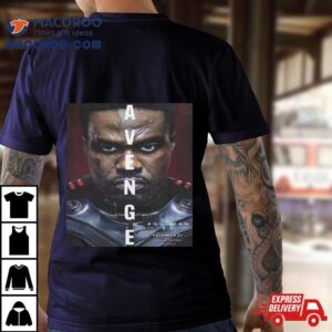 Avenge Yahya Abdul Mateen Ii As David Kane Black Manta In Aquaman And The Lost Kingdom Official Poster Unisex T Shirt 4 Avenge Yahya Abdul Mateen Ii As David Kane Black Manta In Aquaman And The Lost Kingdom Official Poster Unisex Tshirt