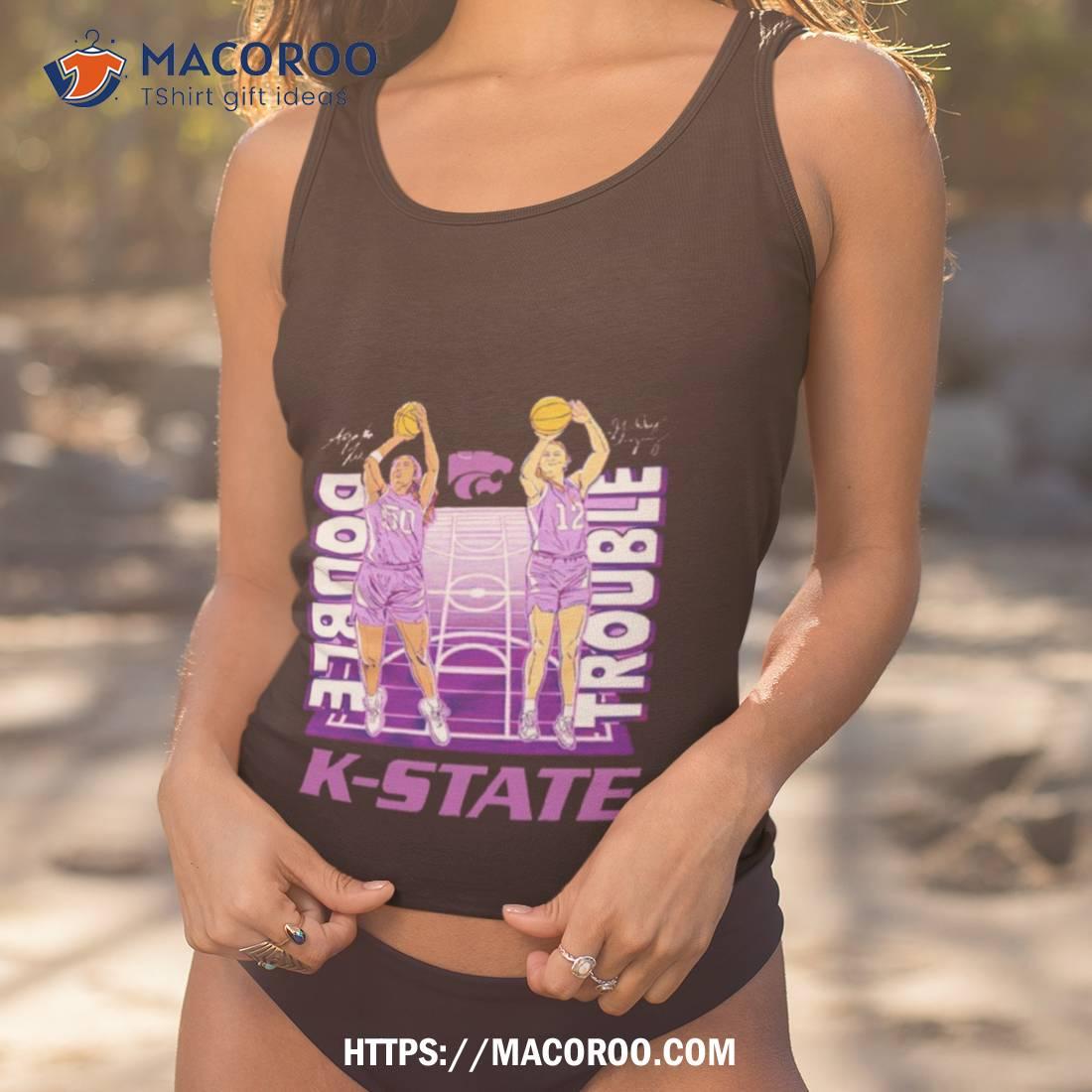 Ayoka Lee & Gabby Gregory K State Wildcats Signatures T Shirt Ayoka Lee & Gabby Gregory K State Wildcats Signatures T Shirt