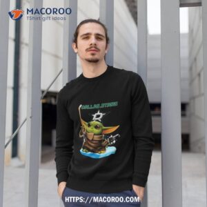 baby yoda dallas stars hockey 2023 shirt sweatshirt 1