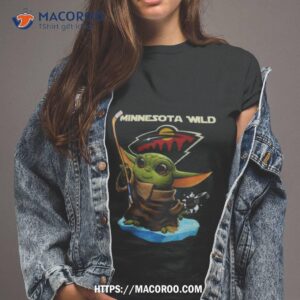 baby yoda minnesota wild hockey 2023 shirt tshirt 2