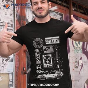 Back To The Future Iconic 80s Draw Shirt