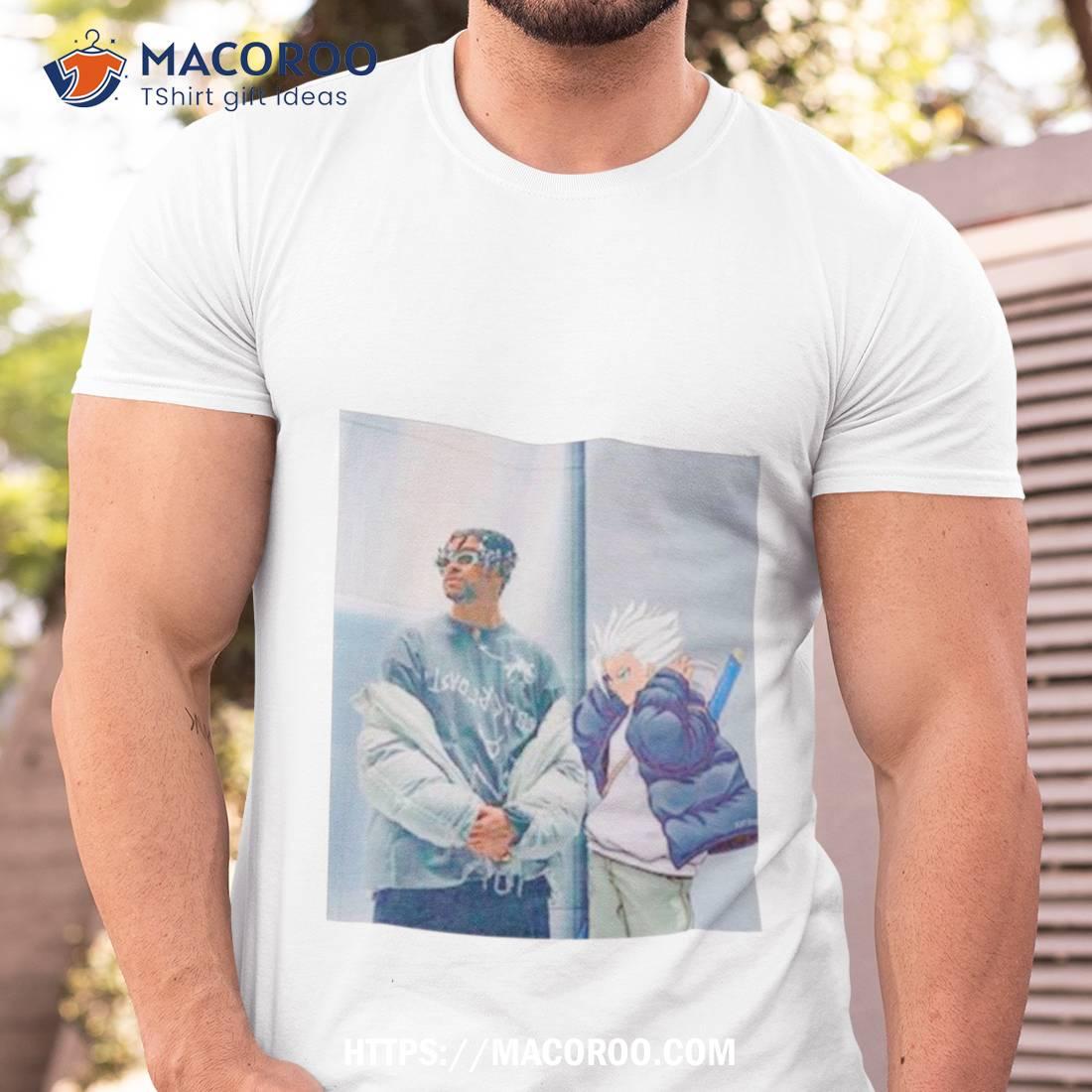 Bad Bunny X Toshiro Hitsugaya Bleach Shirt Bad Bunny X Toshiro Hitsugaya Bleach Shirt