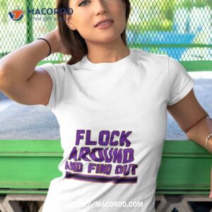 Baltimore Ravens Flock Around And Find Ou Tshirt 1