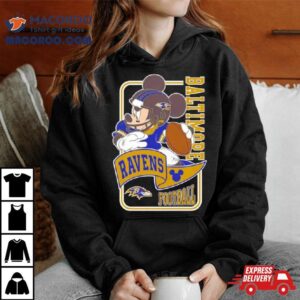 Baltimore Ravens Wildcard Mickey Disney Tshirt