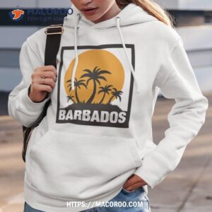barbados palm tree island hoodie 3