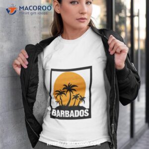 Barbados Palm Tree Island Shirt