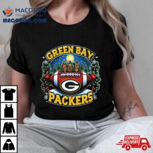 Basketball Green Bay Packers Christmas T Tshirt