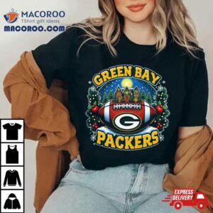 Basketball Green Bay Packers Christmas T Tshirt