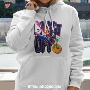 basketball rockets blast off shirt hoodie 2