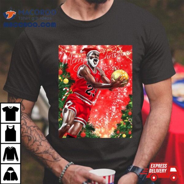 Basketballart Jordan Christmas Shirt