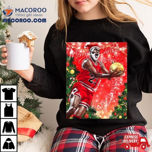 Basketballart Jordan Christmas Shirt