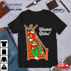 Baylen Levine Warmest Wishes Holiday Christmas Tshirt