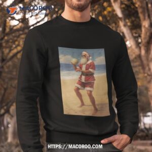 Beachside Santa Christmas 2023 Sweatshirt