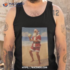 Beachside Santa Christmas 2023 Tank Top