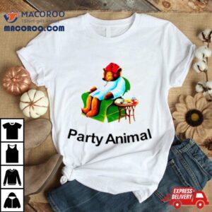 Bear Tea Party Animal Tshirt