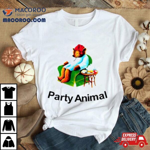 Bear Tea Party Animal Shirt