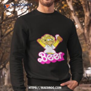 Beerbie Homer Simpson Beer Barbie Sweatshirt