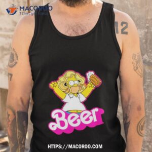 Beerbie Homer Simpson Beer Barbie Tank Top