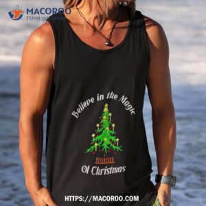 Believe In The Magic Of Christmas Tank Top