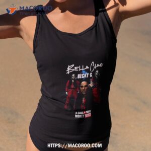 Bella Ciao Beky G La Casa De Papel Money Heist Bootleg Vintage Shirt