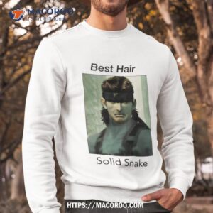 Best Hair Solid Snake Sweatshirt