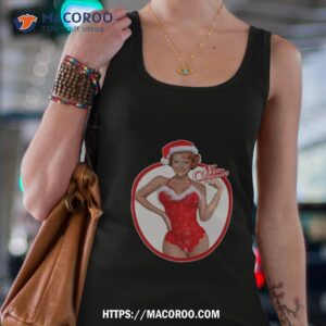 Betty White Christmas Golden Girls Hottie Tank Top 4