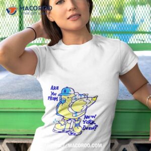 Big Puffa Pigeon Are You From New York Even Tshirt 1