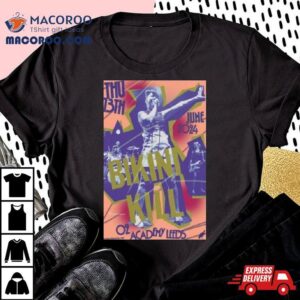 Bikini Kill At Leeds O Academy Leeds On June Tshirt