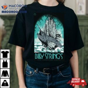 Billy Strings November 18, 2023 Glasgow, Uk Tour Poster Shirt