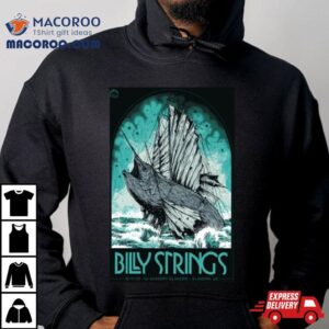 Billy Strings November 18, 2023 Glasgow, Uk Tour Poster Shirt