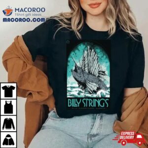 Billy Strings November Glasgow Uk Tour Poster Tshirt