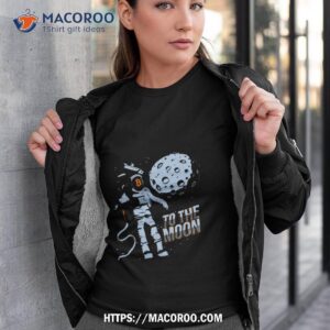 Bitcoin Astronaut To The Moon Tshirt 3