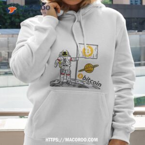 Bitcoin To The Moon Dabbing Shirt