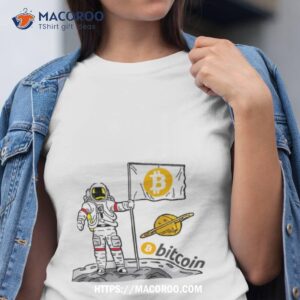 Bitcoin To The Moon Dabbing Shirt