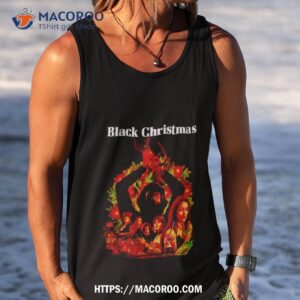 Black Christmas Silent Nigh Tank Top