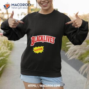 Black Lives Matter Backwoods Style Sweatshirt