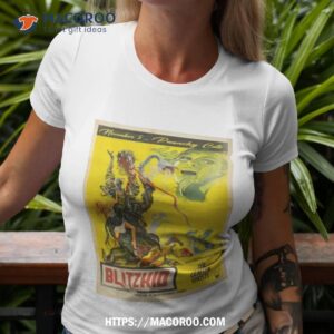 Blitzkid November 5 Paunchy Cats Tour 2023 T Shirt