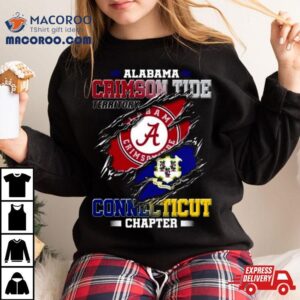 Blood Inside Me Alabama Crimson Tide Territory Connecticut Chapter Tshirt
