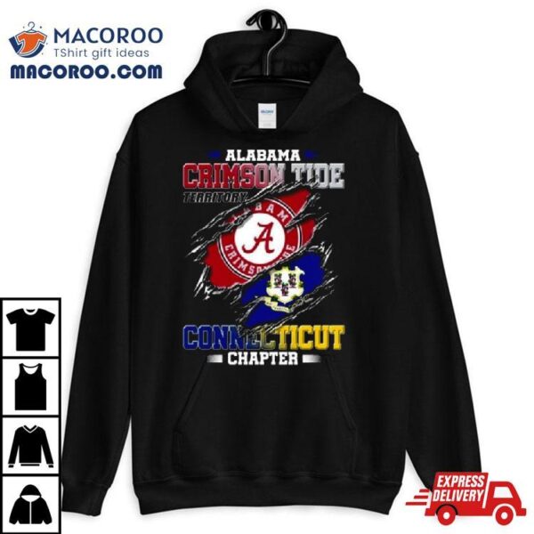 Blood Inside Me Alabama Crimson Tide Territory Connecticut Chapter 2023 Shirt