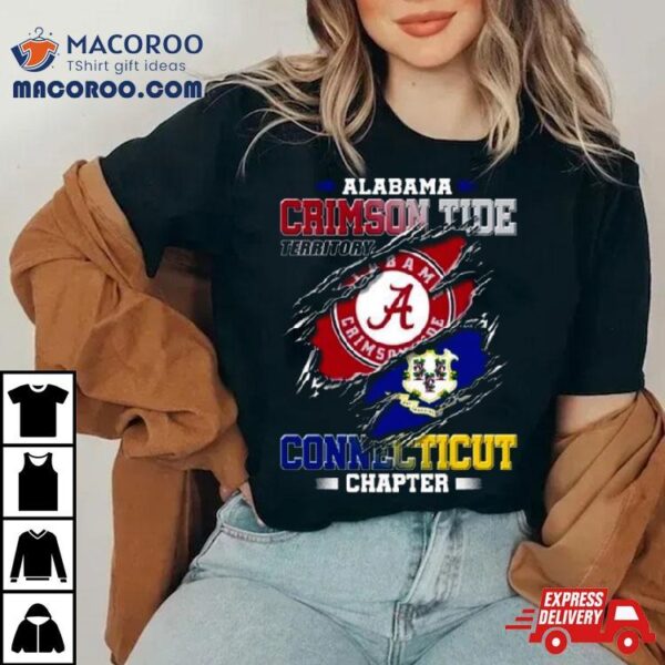 Blood Inside Me Alabama Crimson Tide Territory Connecticut Chapter 2023 Shirt