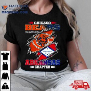 Blood Inside Me Chicago Bears Arkansas Chapter Tshirt