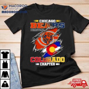 Blood Inside Me Chicago Bears Colorado Chapter Shirt