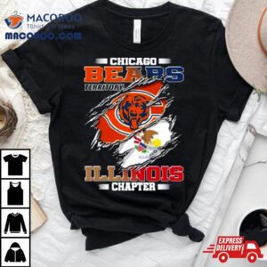 Blood Inside Me Chicago Bears Illinois Chapter Shirt