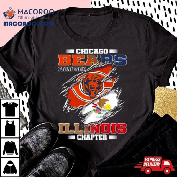 Blood Inside Me Chicago Bears Illinois Chapter Shirt