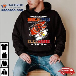 Blood Inside Me Chicago Bears Illinois Chapter Tshirt