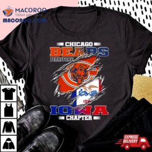 Blood Inside Me Chicago Bears Iowa Chapter Tshirt